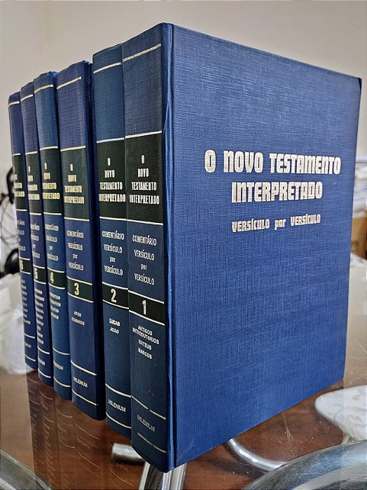 *Comentário Bíblico: O Novo Testamento Interpretado Versículo por Versículo| 6 Volumes - Capa Dura