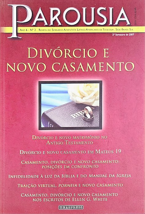 *Parousia - Divórcio e Novo Casamento