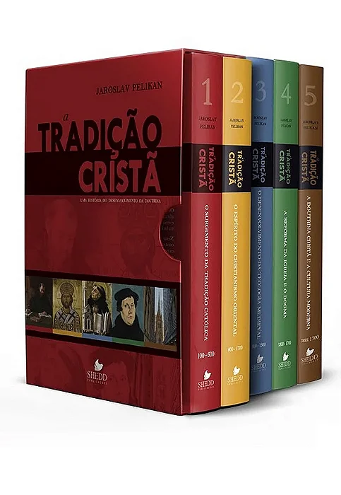Coleção: Série - A Tradição Cristã (Jaroslav Pelikan) | 5 Volumes