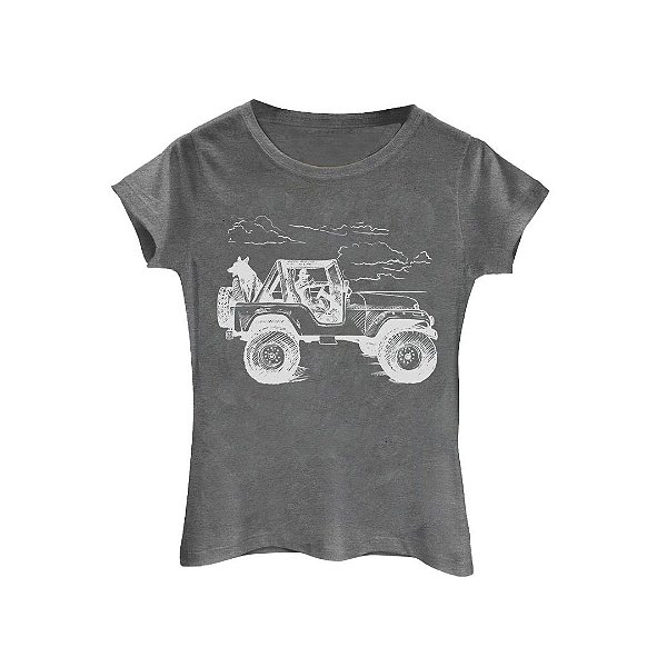 camiseta feminina jeep