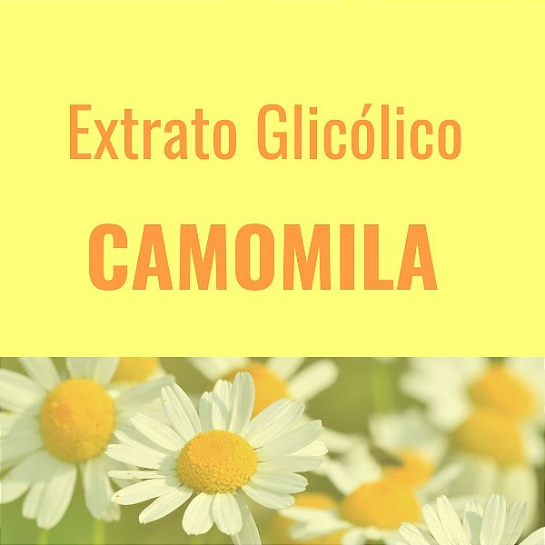 Extrato Glicólico de Camomila - 100mL