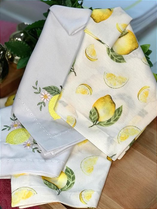 2 UNID GUARDANAPO-LIMÃO SILICIANO (FUNDO OFF)