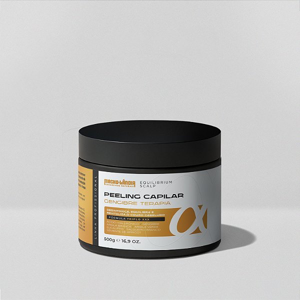 Peeling Capilar Gengibre Terapia Macho-Lândia - 500g