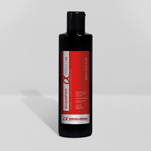 Shampoo Para Cabelo e Barba Marrons e Acrobeados - 250ml