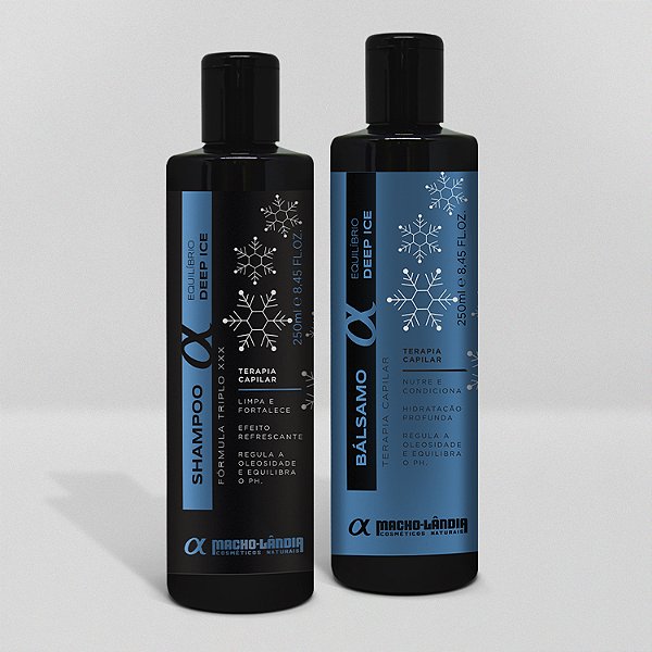 KIT ICE – CABELOS SEM OLEOSIDADE