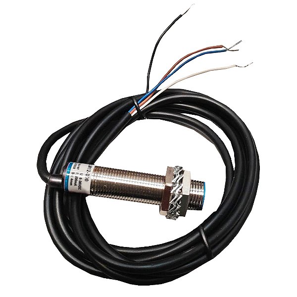 SENSOR INDUTIVO LM12-3002NC 6-36VDC (FACEADO) NPN LUKMA