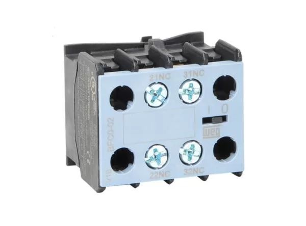BLOCO CONTATO AUXILIAR FRONTAL BFCO-02 2NF WEG
