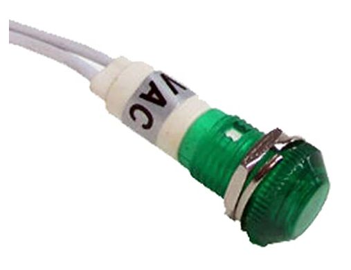 SINALEIRO LK10 OLHO DE BOI VERDE COM RABICHO LUKMA 16028