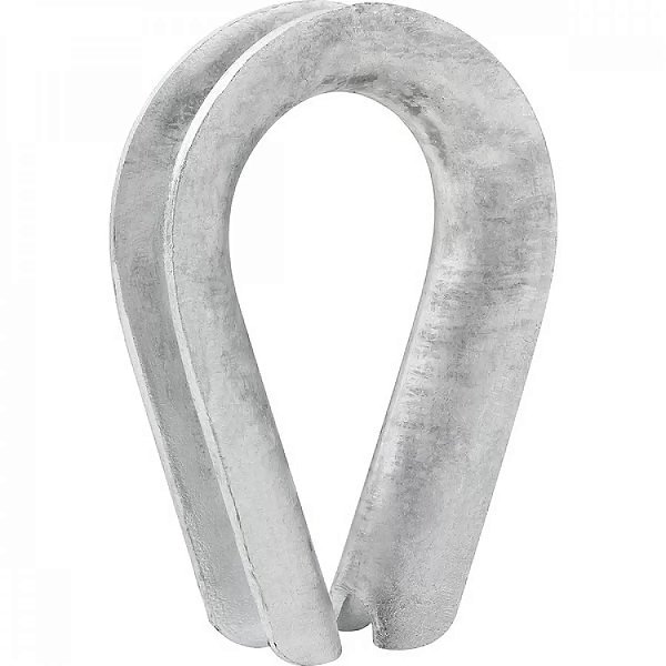 Anilha/Sapatilho para Cabo de Aço 3/8"