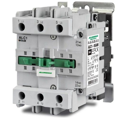 Contator de Potência CJX 80A ALUMBRA 220V 01nf+01nf