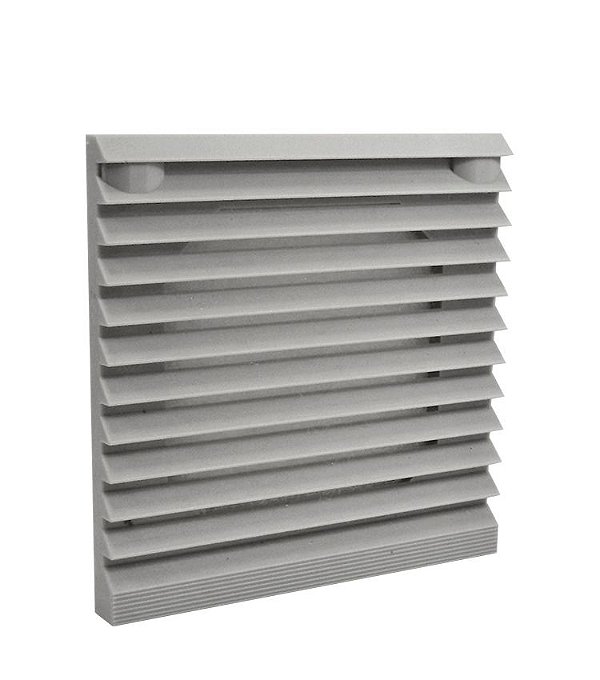 Veneziana com Filtro SIBRATEC para Ventiladores 20x20cm