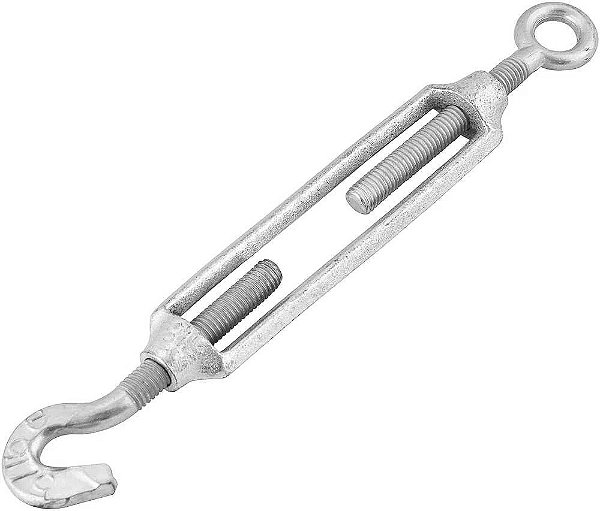 Gancho Esticador 7/8" X Olhal 1/2" Com Rosca M22