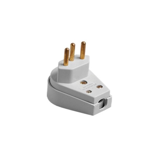 PLUG 2P T 20A 90G C/ PRENSA CABO SACO 05 UN -PLD8-3 CZ-