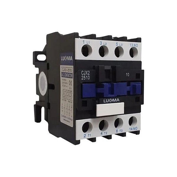 CONTATOR CJX2 2510 60HZ 24VAC LUKMA
