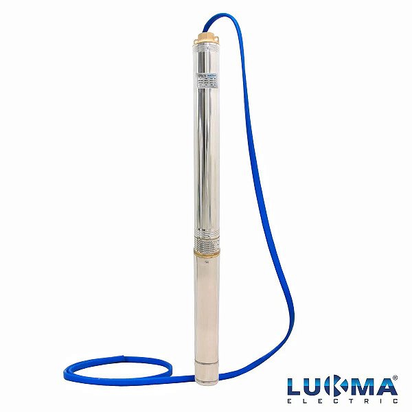 BOMBA SUBMERSA 4SG-QJD3-13 1.5HP 220V MONOFASICA2 FIOS LUKMA