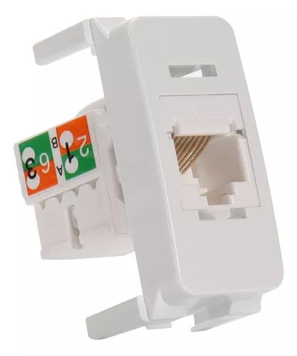 MODULO TOMADA INFORMATICA RJ45 CAT5E BR B3 - MARGIURUS