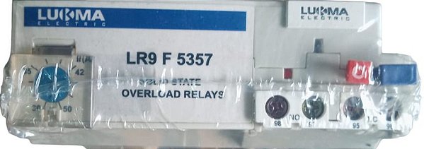 RELE TERMICO JR28 5357 30A 50A FIXA BASE LUKMA