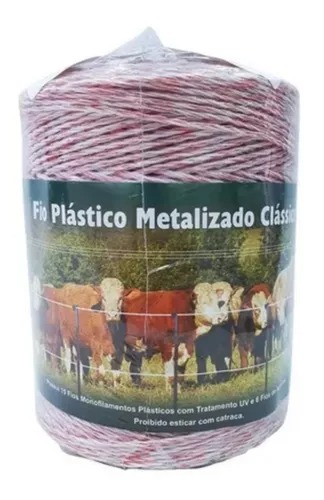 Rolo Eletroplastico Cordoalha Aço Tradicional 15x6 - 500mts / IGECAST