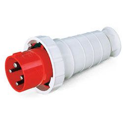 PLUGUE 3P+T 380V 63A VERMELHO LUKMA