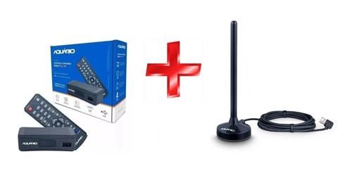 Kit Conversor Digital Mais Antena Digital Full Hd