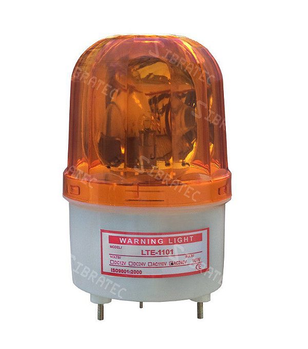 SINALIZADOR GIROFLEX 220V AMARELO SIBRATEC