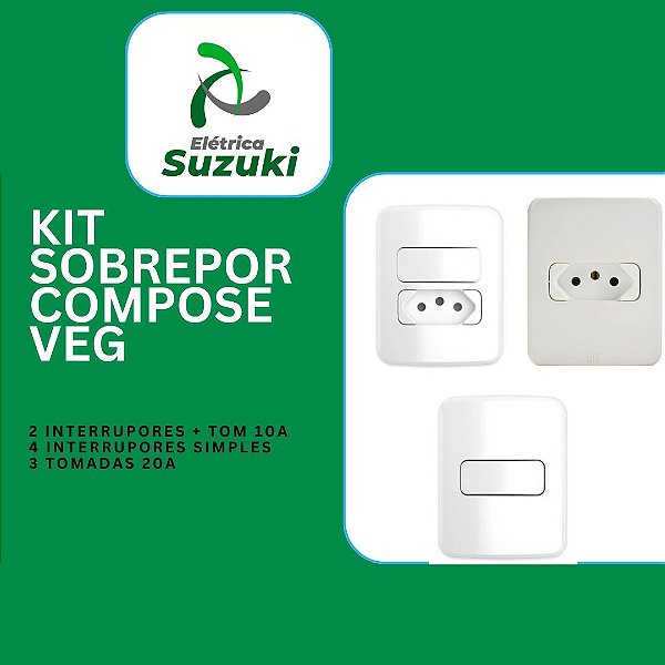 KIT ELETRICO COMPOSE SOPREPOR VEG