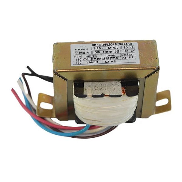 TRAFO 24+24V 3A COMERCIAL