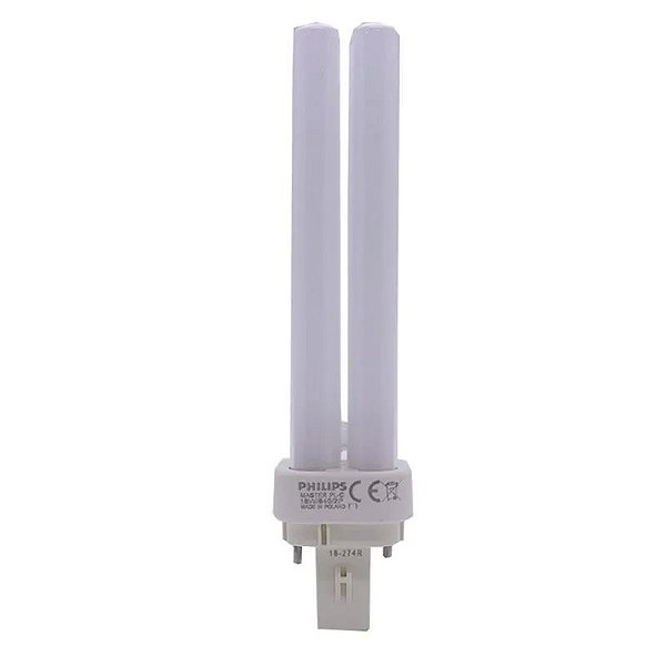 LAMPADA COMPACTA FLUORE 4 PINOS BR 18W