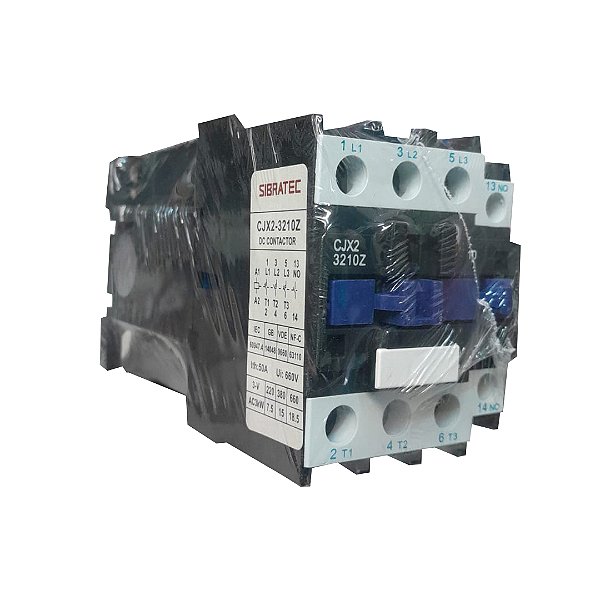 CONTATOR CJX2-Z3210/ 24VCC DC SIBRATEC