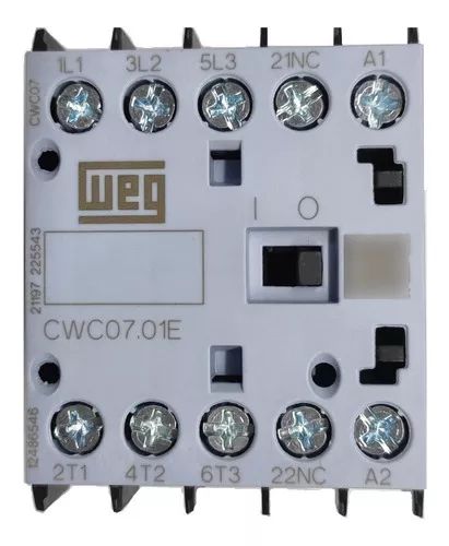 MINICONTATOR AZ CWC07-01-30D02 24V 50/60HZ AZUL WEG