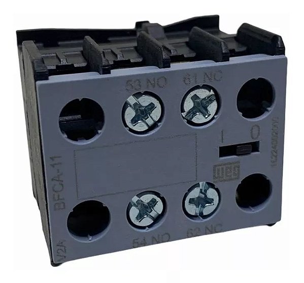 BLOCO CONTATO AUX FRONT BFCA-11 1NA+1NF WEG