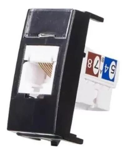 TOMADA INFORMATICA RJ45 CAT6 EBONY MARGIRIUS