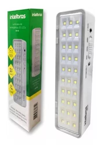 LUMINARIA DE EMERGENCIA INTELBRAS LED 31