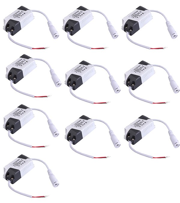 KIT 10 DRIVER PLAFON LED 08-25W REATOR