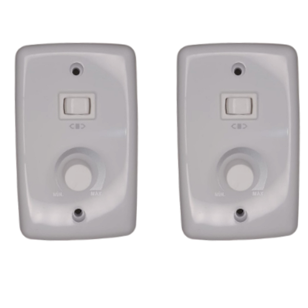 KIT 2 CONTROLE  VENTILADOR COMERCIAL 400W BIVOLT 14 RIMA