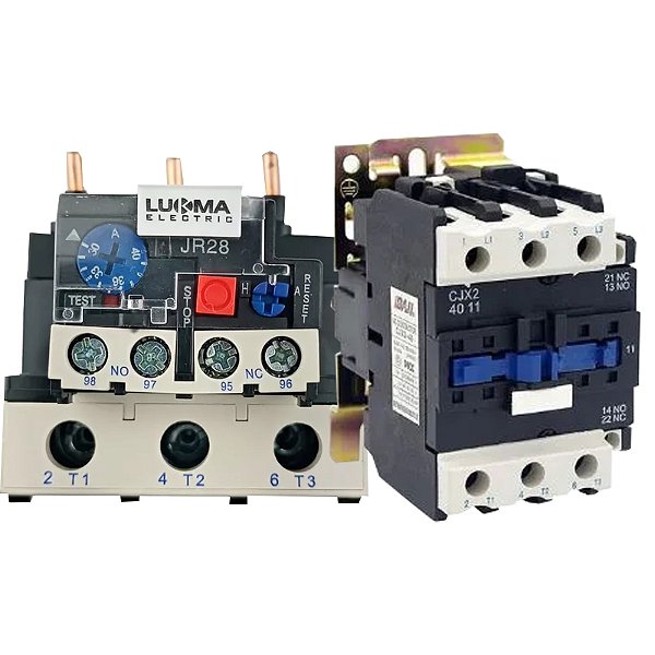 KIT  CONTATOR CJX2-D4011 NA 220V 60HZ + RELÊ TÉRMICO 30-40A