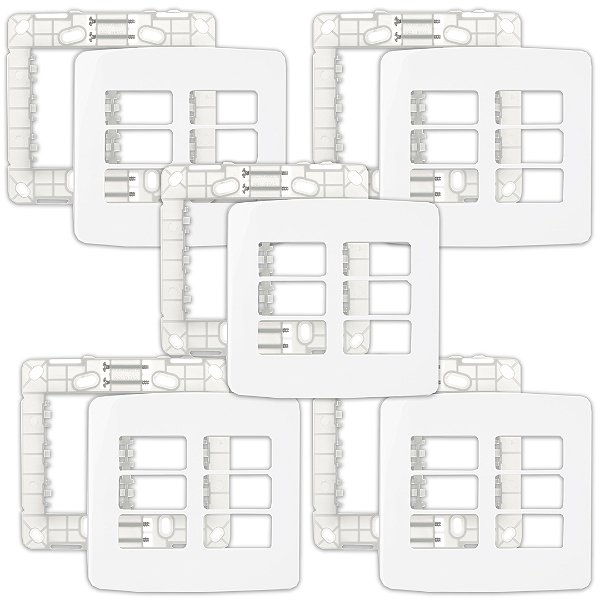KIT 5PLACA 4X4 6 POSTOS HORIZ BR COM SUP B3 - MARGIRUS