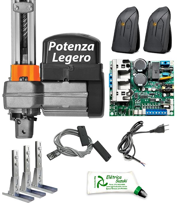AUTOM BV POTENZA LEGERO HIBRIDA 60HZ TRILHO 2M 1/3