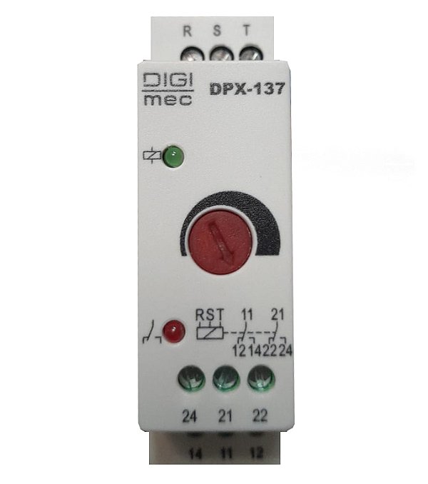 RELE FALTA SEQUÊNCIA FASE DPX 137 220VCA PPIC DIGIMEC