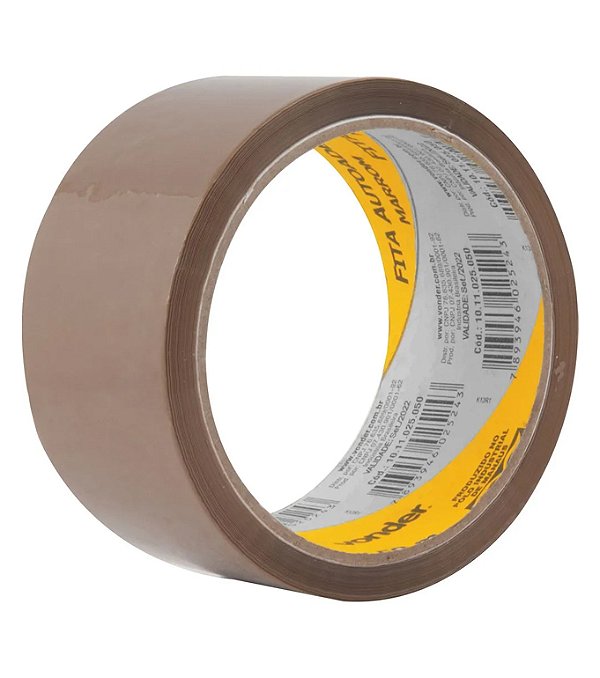 FITA AUTO ADESIVA 48MMX50M MARROM VONDER