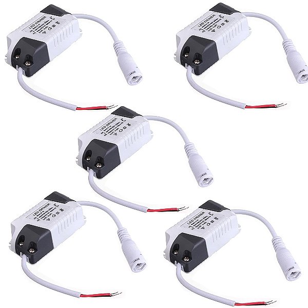 KIT 5 DRIVER PLAFON LED 08-25W REATOR