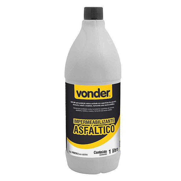 IMPERMEABILIZANTE ASFALTICO  1L   VONDER