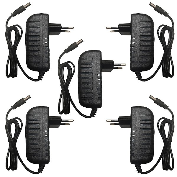 KIT 5 FONTE CHAVEADA BIVOLT 12V 2A TWG