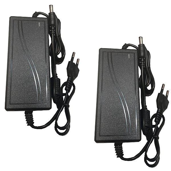 KIT 2  FONTE DE ALIMENTACAO CHAVEADA 12V 5A TWG