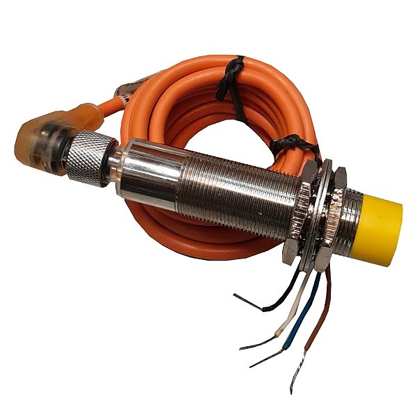 SENSOR NPN IND. LM18-3008NCT (N.FACEADO) C/ CONECT LUKMA