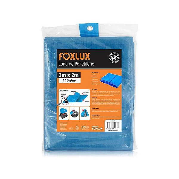 LONA CARRETEIRO AZUL 3X2