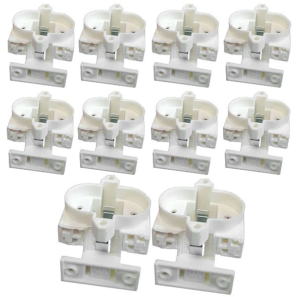 KIT 10 SOQUETES DULUX P/ LAMPADAS BIPINO