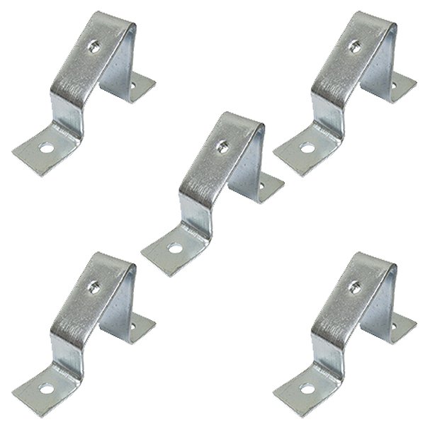 KIT 5 SUPORTE P/TRILHO DIN 45° INCLINADO SIBRATEC