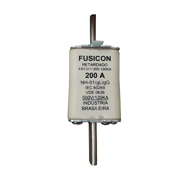 FUSIVEL RET. NH01 200A 500V LK/FUSICON