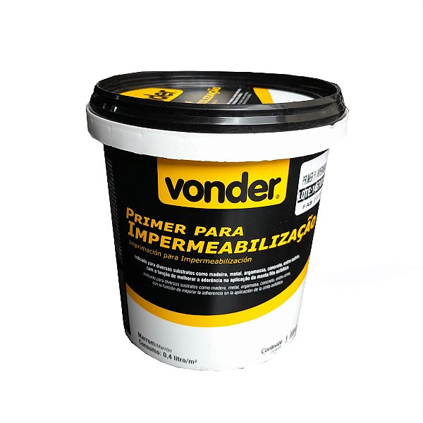 PRIMER P/IMPERMEAB 1,0 LITRO VONDER